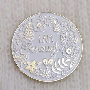 I am Enough Enamel Pin